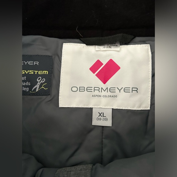 OBERMEYER youth xl (18/20) high end grey snowpants - Picture 4 of 9